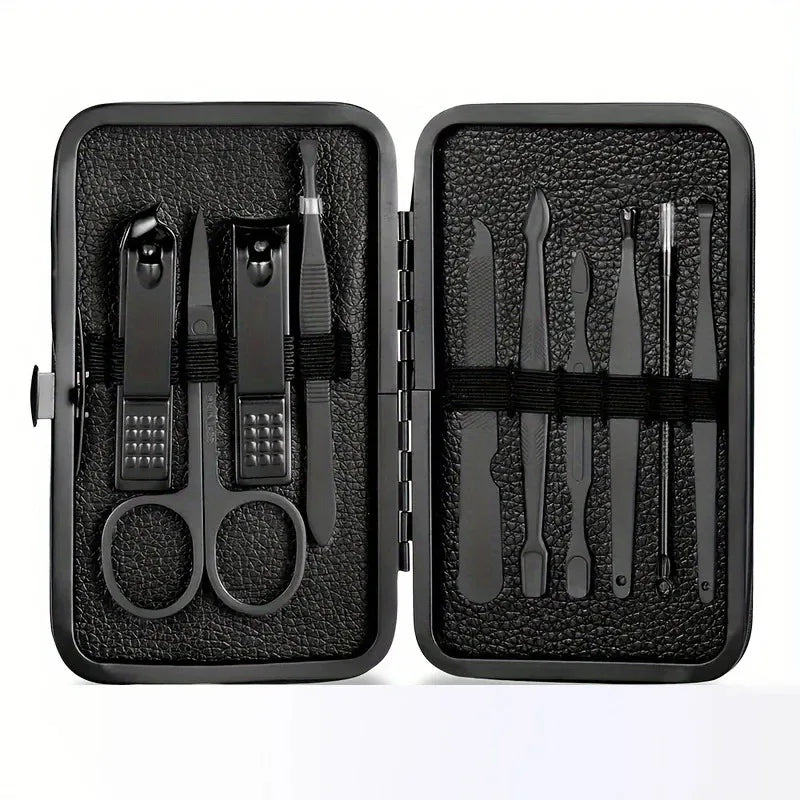 Lumara All-in-One Piece Premium Nail Care Set – Stainless Steel Grooming Kit